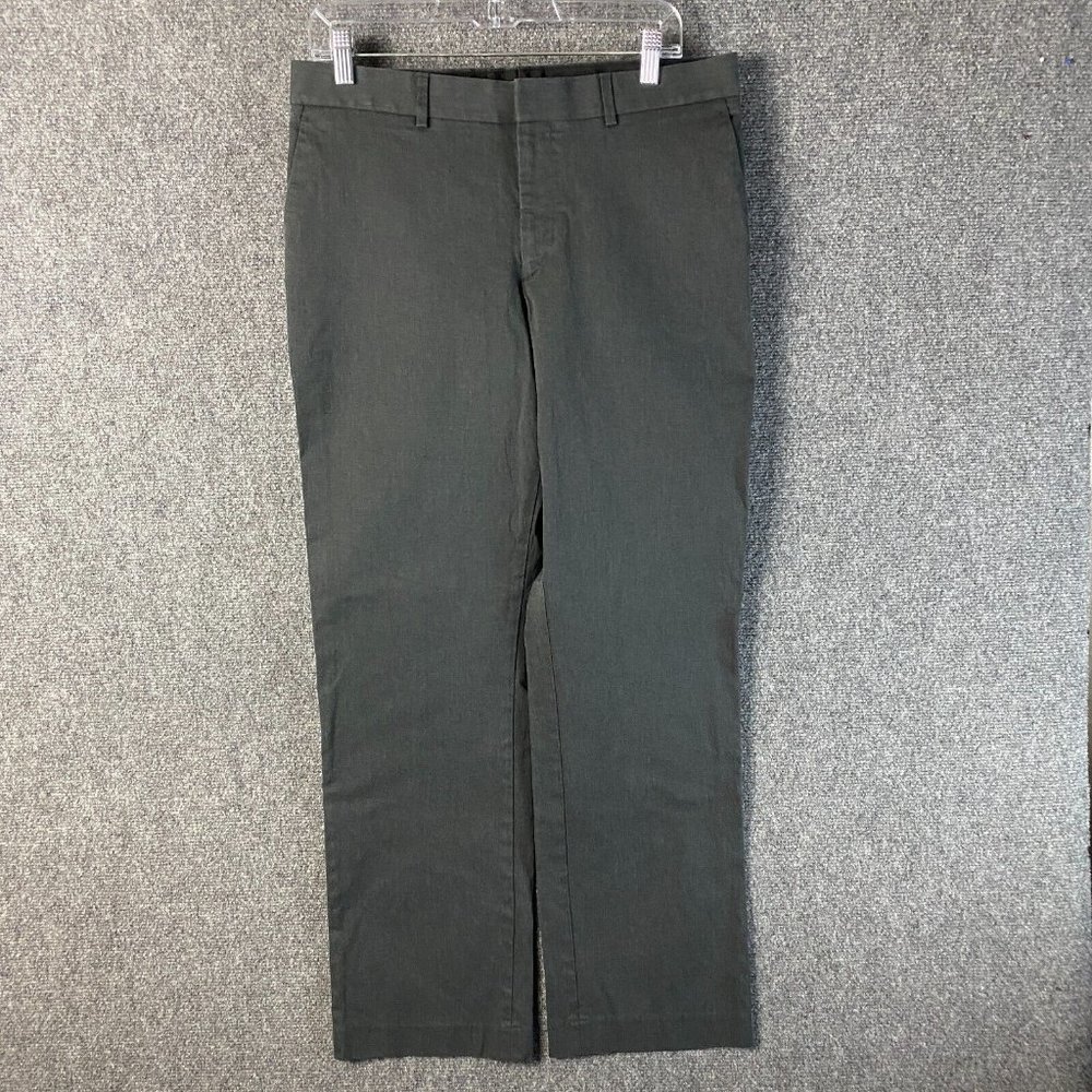 Express Agent Pants 32x32 Men's Cotton Blend Gray Hook & Eye